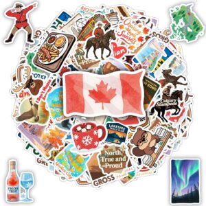 100 PCS Canada Stickers Pack