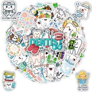 100 PCS Dentist Tooth Stickers Pack