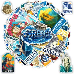 100 PCS Greece Stickers Pack