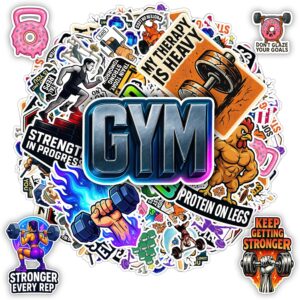 100 PCS Gym Stickers Pack