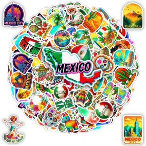 100 PCS Mexico Stickers Pack