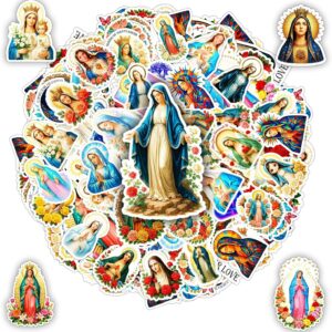 100 PCS Virgin Mary Stickers Pack