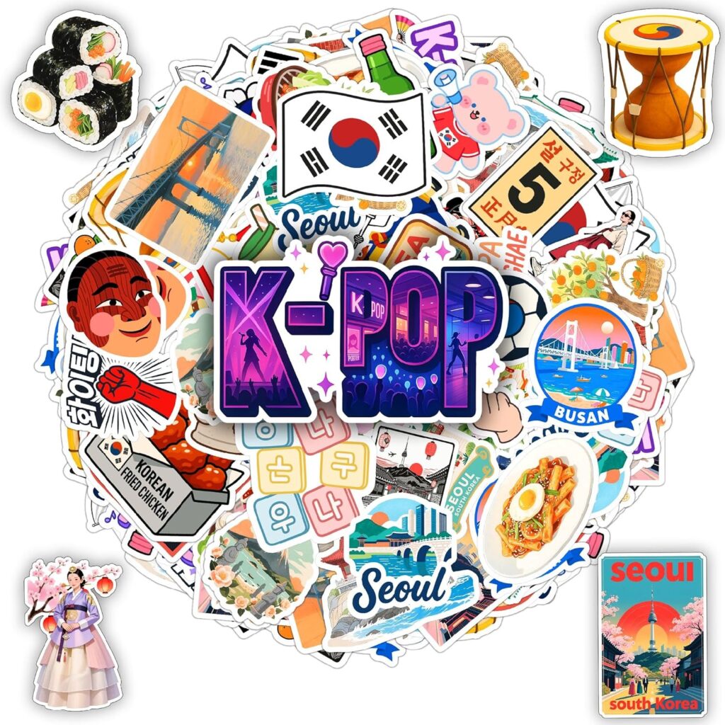 100 PCS South Korea Stickers