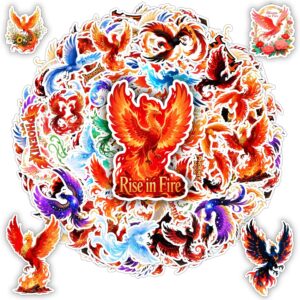 108 PCS Phoenix Stickers Pack